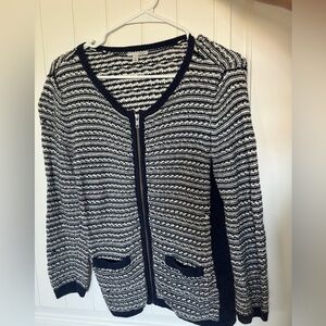 Hologen knitted jacket